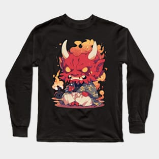 Demon Oni Long Sleeve T-Shirt